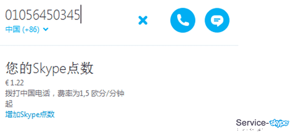 skype撥打